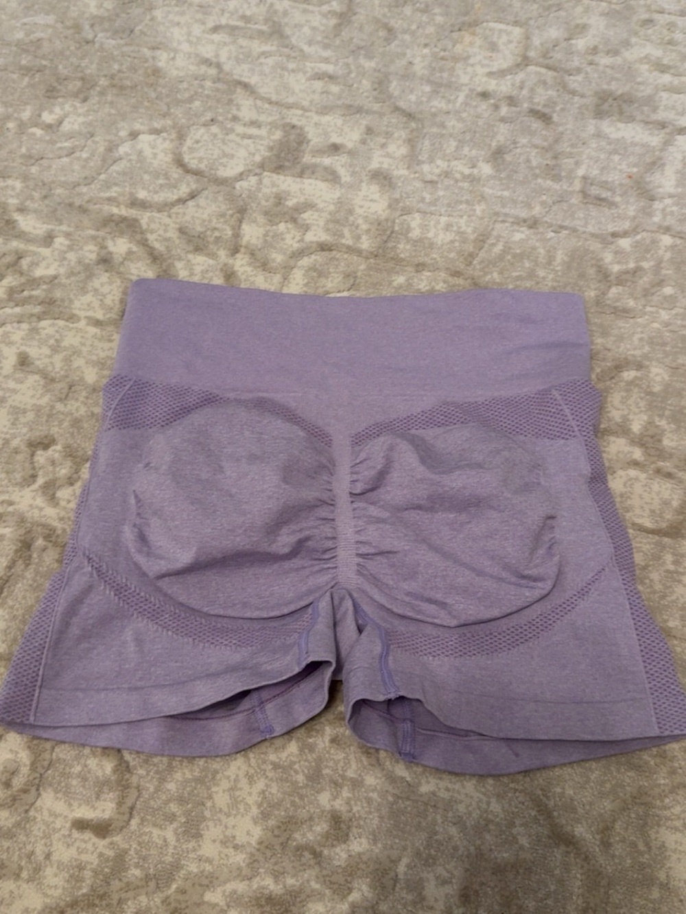Target Purple High-Waist Athletic Shorts
